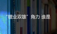 “锂业双雄”角力 谁是最后赢家？