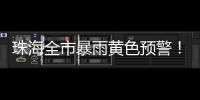 珠海全市暴雨黄色预警！
