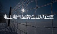 电工电气品牌企业以正道行其身
，从不懈怠寻新机