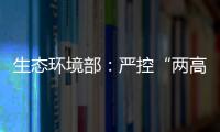 生态环境部：严控“两高”项目盲目上马将成今后环保督察重点
