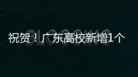 祝贺！广东高校新增1个1‱
、4个1‰和4个1%学科