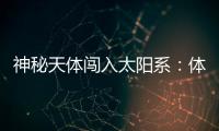 神秘天体闯入太阳系：体积惊人
，秒速疑超60公里，年底到达近地点