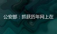 公安部：抓获历年网上在逃人员35.1万余名