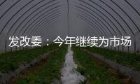 发改委：今年继续为市场主体纾困
