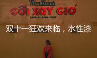双十一狂欢来临，水性漆企业应战要多用心