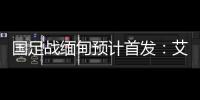 国足战缅甸预计首发	：艾克森武磊搭档锋线