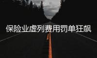 保险业虚列费用罚单狂飙，人保集团罚单量居首