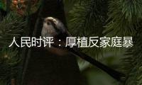 人民时评
：厚植反家庭暴力的法治土壤