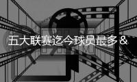 五大联赛迄今球员最多＆最少球队榜单	：切尔西46人领跑