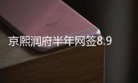 京熙润府半年网签8.98亿元，王岸青拿下房山销冠