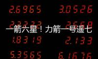 一箭六星
！力箭一号遥七运载火箭发射成功