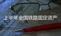 上半年全国铁路固定资产投资创新高