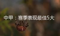中甲�：赛季表现最佳5大外援 八载老臣二度圆梦