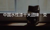 中国水性漆十大品牌：变革发展中不可或缺政策转变