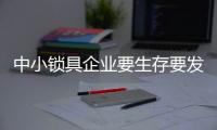 中小锁具企业要生存要发展得有对策