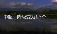 中超�：降级变为1.5个 资格附加赛中立场地比赛