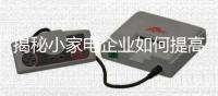 揭秘小家电企业如何提高产品销量？