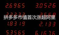 拼多多市值首次涨超阿里	，电商王座易主？