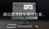 湖北高速路车辆排长龙，工作人员沿途送食物