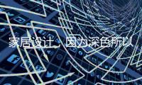 家居设计，因为深色所以奢华!