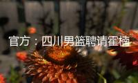 官方：四川男篮聘请霍楠为俱乐部副总经理