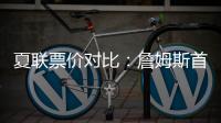 夏联票价对比：詹姆斯首秀一律5美元 弗拉格首秀最贵超3000美元