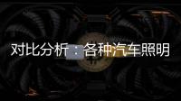 对比分析�：各种汽车照明方案的优缺点