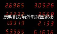 康明凯为境外刺探国家秘密
、情报案一审开庭