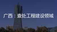 广西
：查处工程建设领域腐败问题440件 处分470人
