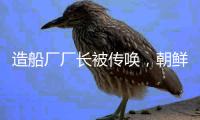 造船厂厂长被传唤，朝鲜驱逐舰下水事故最新调查结果公布