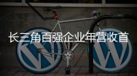 长三角百强企业年营收首次突破20万亿元