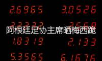 阿根廷足协主席晒梅西跪地庆祝海报，纪念问鼎美洲杯四周年