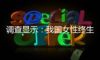 调查显示	：我国女性终生无孩率已接近10%
，初婚年龄升至26.3岁