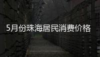 5月份珠海居民消费价格指数继续下降