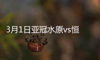3月1日亚冠水原vs恒大战报
