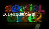 2014亚冠抽签结果
：恒大再遇全北 人和陷入死亡组