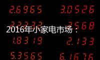 2016年小家电市场	
：增长稳健 潜力无限