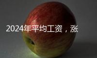 2024年平均工资，涨了