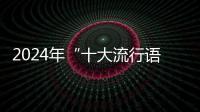 2024年“十大流行语”发布，“未来产业”“city不city”等入选