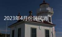 2023年4月份居民消费价格同比上涨0.1%，环比下降0.1%