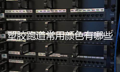 常用蓝色跑道颜值高